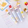 Fast Food Themed 10-Color Ballpoint Pen French Fries Burger Topper Designs Multi-Color Writing Tool for Journaling And Notes