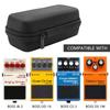 Musiin Guitar Effects Hard Shell Protective Bag, compatible with BOSS JB-2D, BOSS DS-1W, BOSS OD-1X, BOSS CS-3 and other effects, its protective and