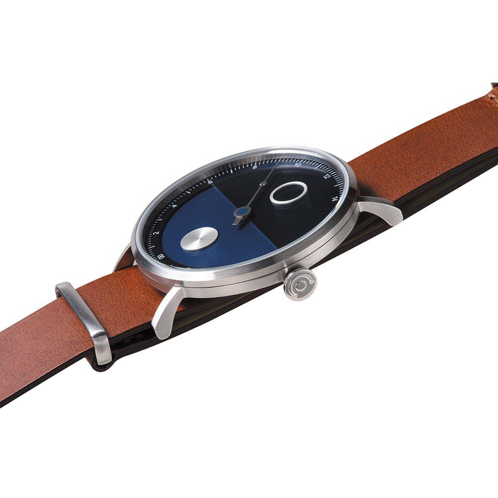Watch Quartz TS1602C Genuine Import Brown [Tax] DAY&NIGHT