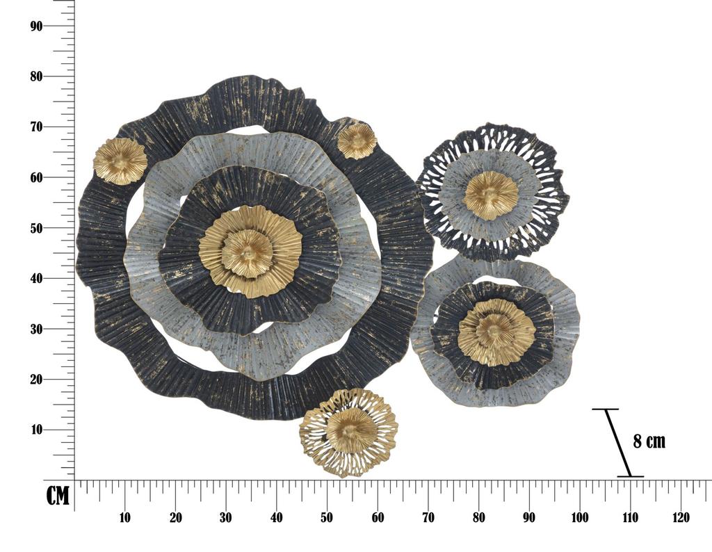 Iron Panel Otos Cm 100X8X80