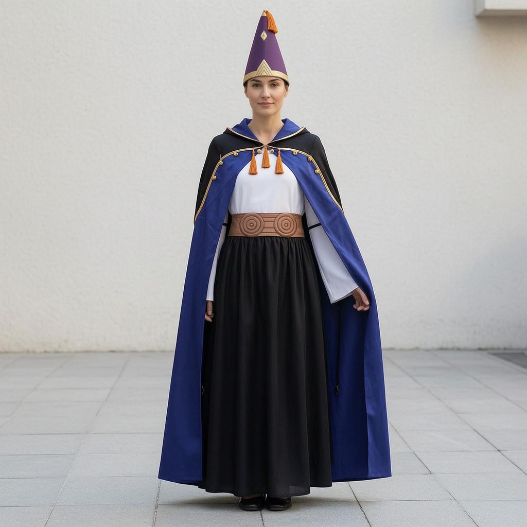 Cappello da Strega Atelier Qifrey Costume Cosplay Con Tessuto in Poliestere Per Role Play Anime
