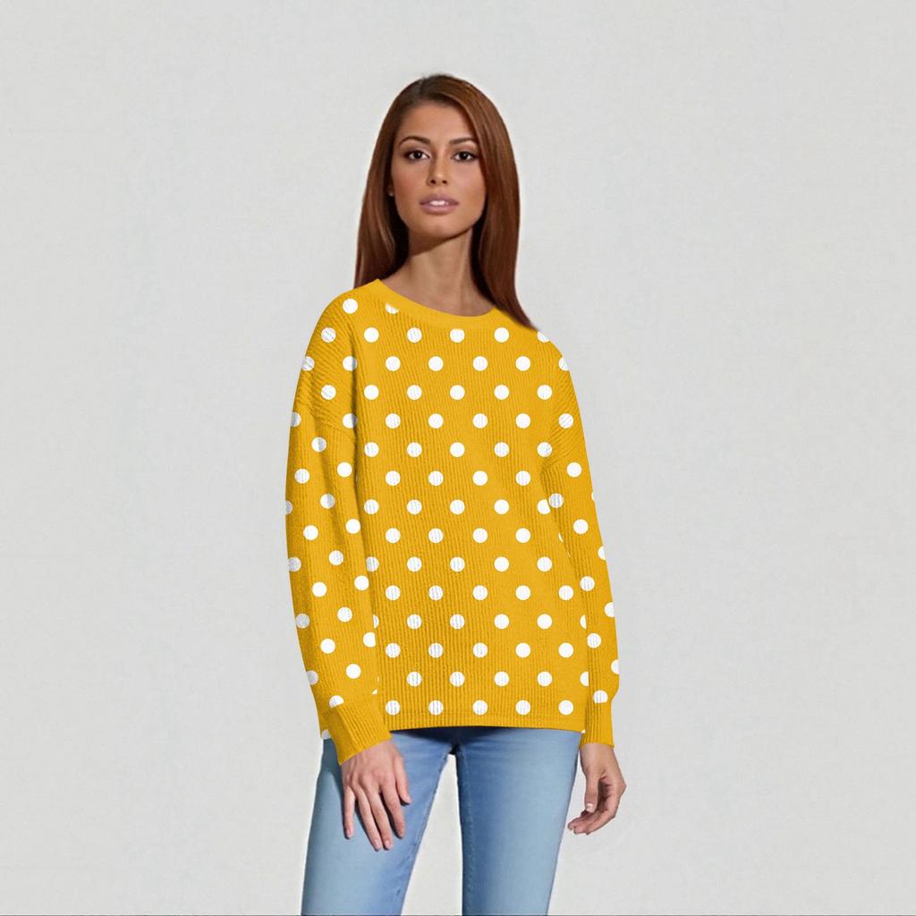 Women's Daily Casual Tops  Knitted Sweater