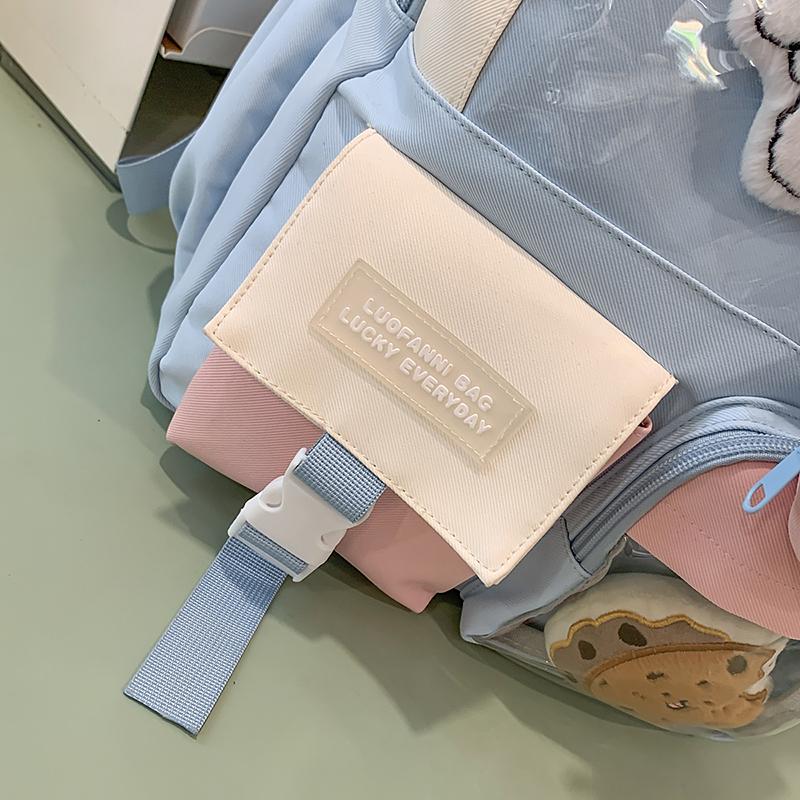 Lightweight Student Schoolbag Women's Large Capacity Travel Backpack Backpack