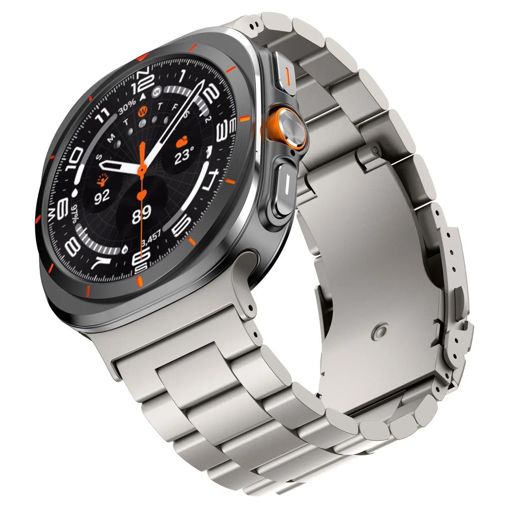 Titanband für Samsung Galaxy Ultra Watch 7 47mm Metallarmband für SAMSUNG GALAXY ULTRA 47MM 47 Luxuriöses Business-Armband Correa