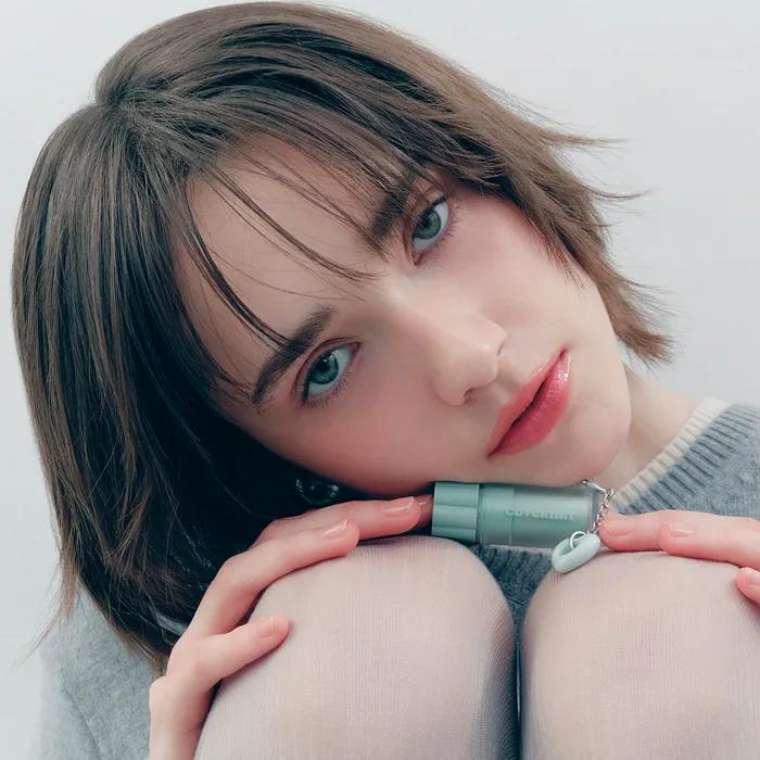 Moisture Green Lip Balm Pure Pink