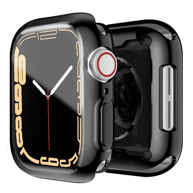 Screen Protector For Apple Watch 49mm 46mm 44mm 45mm 41mm 40mm 38 42mm Full TPU Bumper Cover iWatch Series Ultra 10 9 8 7 SE 6 5
