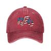 Custom Cotton Since 1776 Ameican Flag Happy Fourth Of July USA Gifts Baseball Cap Men Women Adjustable Adult Dad Hat Spring