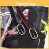 Color Simple Solid Oval Buckle Decoration Women Slim Waist Belt For Use Daily