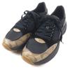 Makellose Low-Cut-Sneaker TECH RUNNER Signature Schwarzbraunes Netz Herren 26 Gebraucht