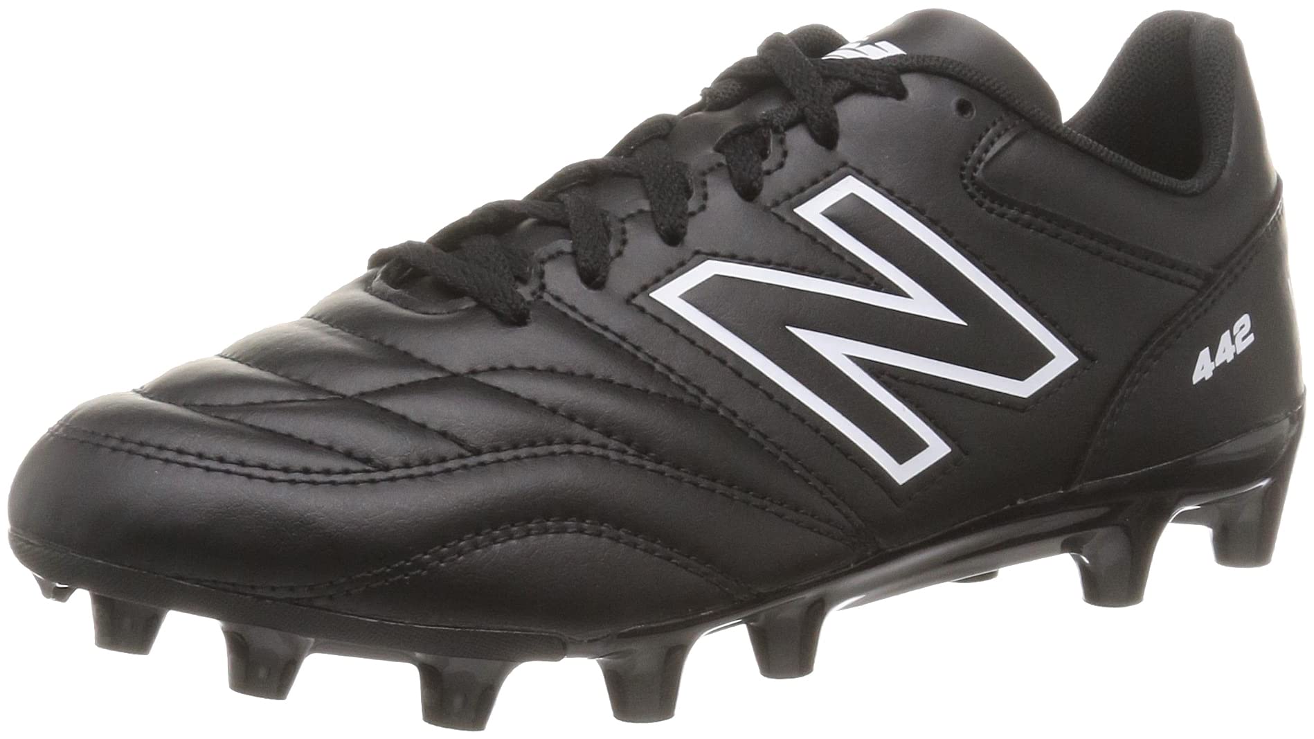 Soccer Cleats 442 ACADEMY HG MS43H BLACK cm 2E [New Balance] (BK2) 26.5