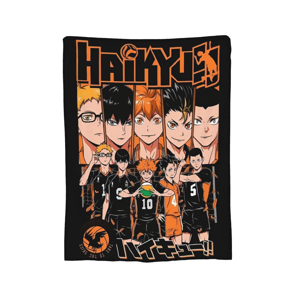 Anime Haikyuu Plush Blankets Miya Atsumu Manga Novelty Throw Blankets for  Sofa Bedding Lounge 150*125cm Quilt,