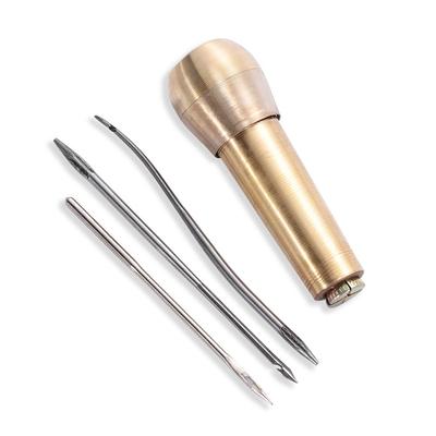 Hand Stitcher Taper Canvas Leather Shoes Repair Tool Sewing Awl Needle Tool Kit  Leather Craft