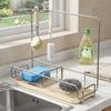 Detachable Drip Tray Sponge Holder Quick Draining Storage Rack Rag Holder  Household Kitchen