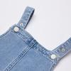 PawinPaw Cartoon-Bär Baby Mädchen Denim Latzkleid