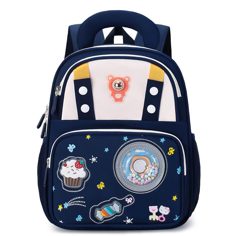 Preschool Kids Backpack With Anime Patterns For Children Breathable Nylon And Light Load