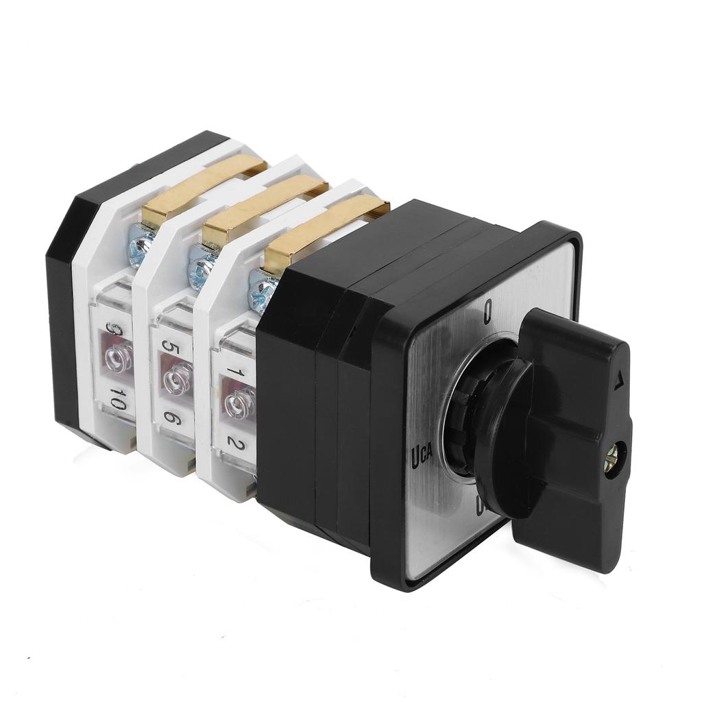 Universal Electric Cam Switch Rotary Switches LW12D?16YH33 220V?380V 16A 4 Positions