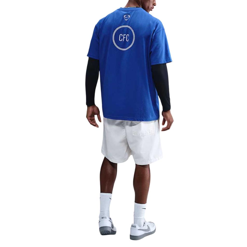 Nike Total 90 Chelsea Football Club Crew Neck Short Sleeve Solid Color Letter T-Shirt Men Tops HV4898-480
