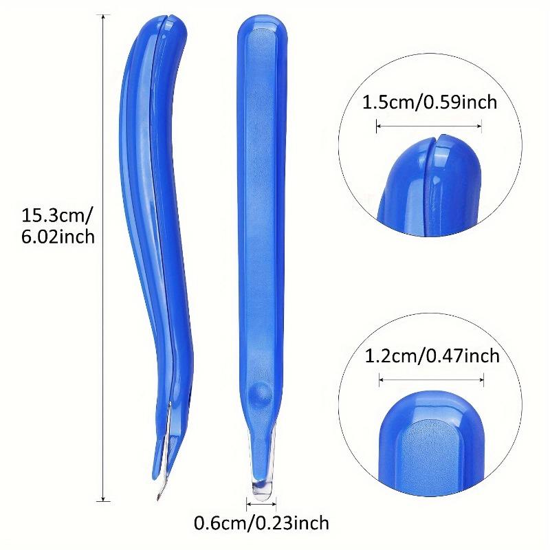 2pcs Versatile Staple Removal Solution Premium Magnetic Staple Remover Tool Effortless Staple Lifting Safe & Durable Design