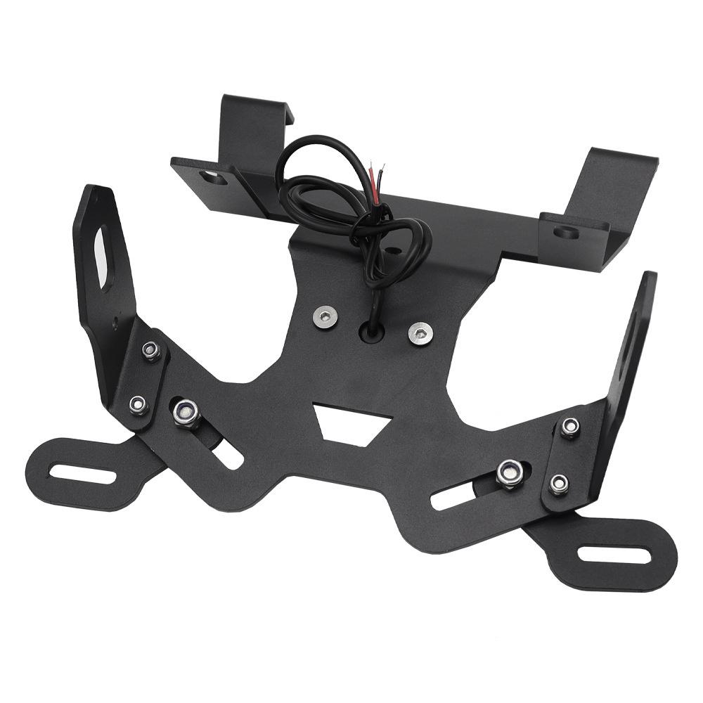 License Plate Holder Frame with LED Light For Honda CB125R CB150R CB300R 2018-2022