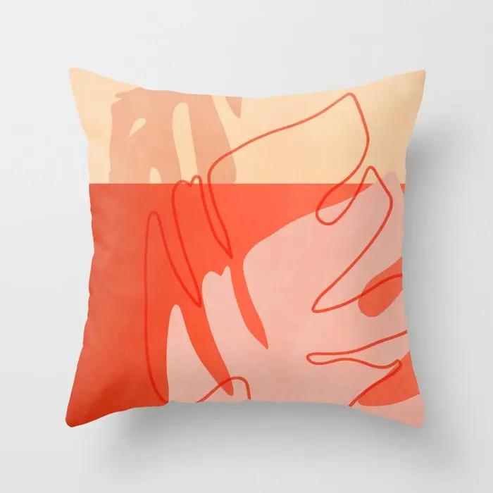 Bedroom Living Room Decoration Home Decor Abstract Pattern  Sofa Cushion Cover