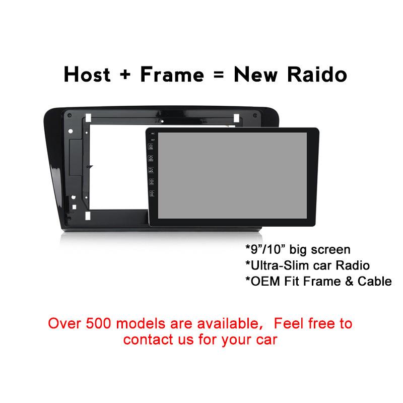 Android Navigation System with Large Screen for 2014-2018 Octavia