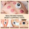 Electric Cupping Massager 9 Levels Suction Red Light Hot Compress Negative Pressure Cupping Scraping Tool GuaSha Device