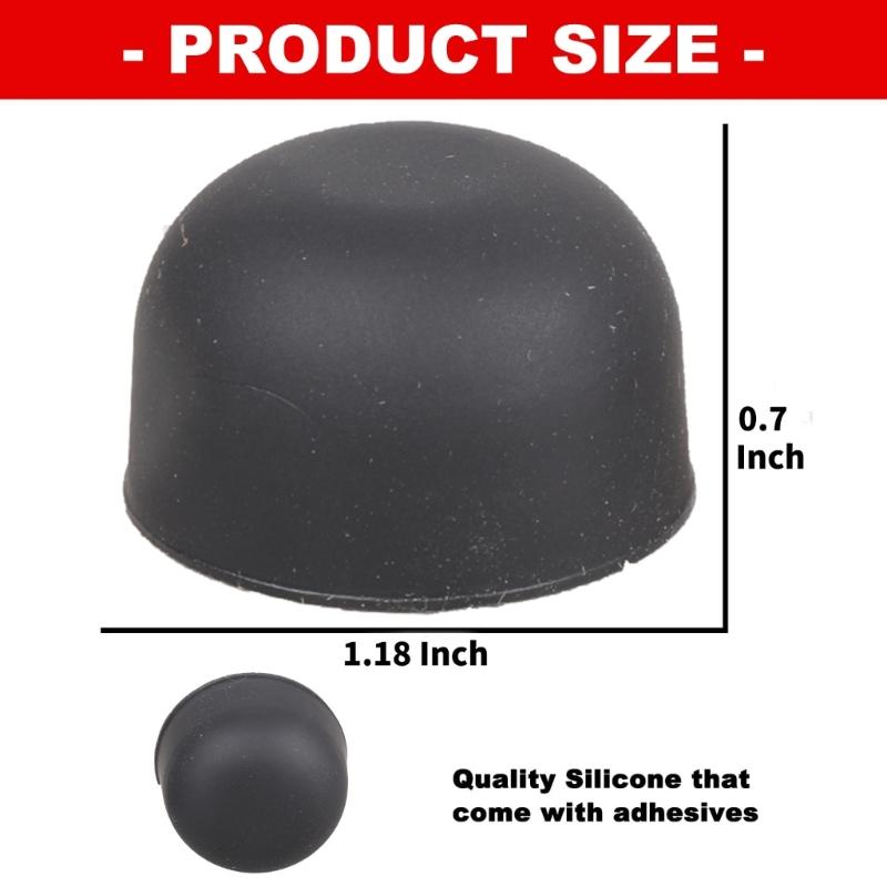 2xSilicone Anti Vibration Speaker Feet Shock Absorption Pad for Sound Equipment Protections Against Scratches Slip