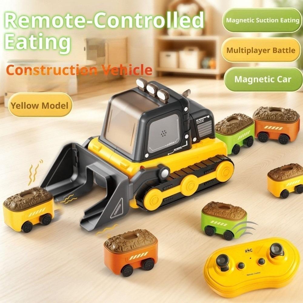 Sound and Light Magnetic Snake Game Toy Remote Control Competitive Snake Game Indoor Family Games