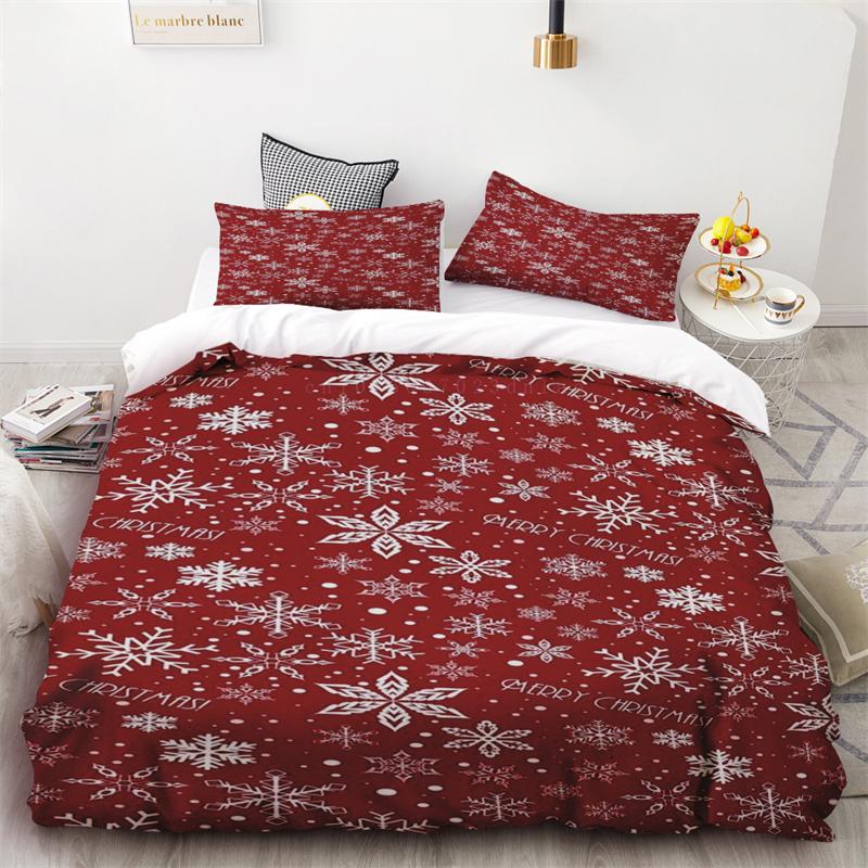 Povlak na peřinu Vánoční Los Větev borovice Potisk Ložnice Obývací pokoj Pokojová dekorace Jednolůžko Dvoulůžko Queen King Size