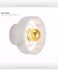 Nordic Minimalist Marble Wall Lamp - Modern Designer Light for Coffee Shops, Restaurants, Corridors, and Aisles.