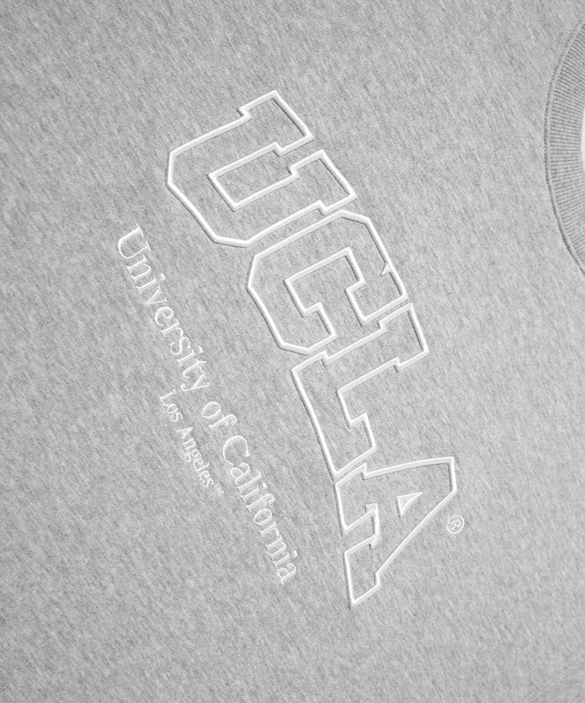 UCLA Unisex Big Logo Basic Sweatshirt [M-Grey] (Ubrlt83)