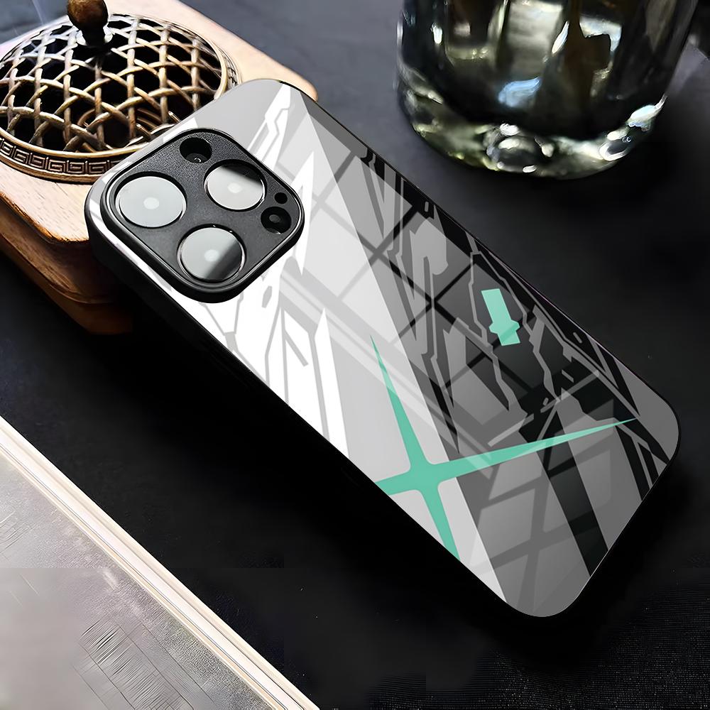 X-Xenoblade C-Chronicles Phone Case For IPhone 17 Air 16 E Pro Max 15 14 13 Mini 12 Pro 11 Max Plus Black Glass Cover