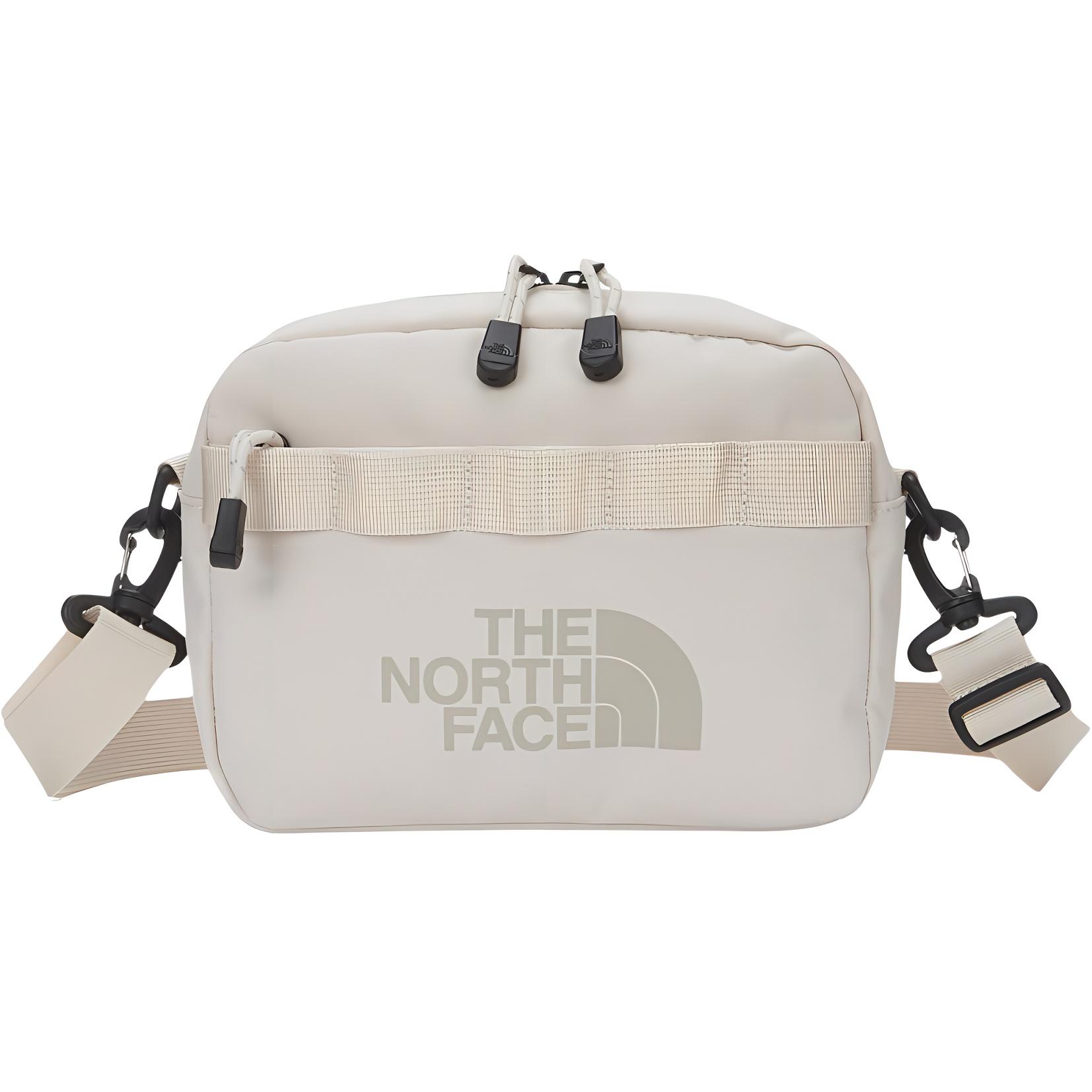 

The North Face Logo Zipper Crossbody Camera Bag Unisex bags Beige NN2PN57K Small