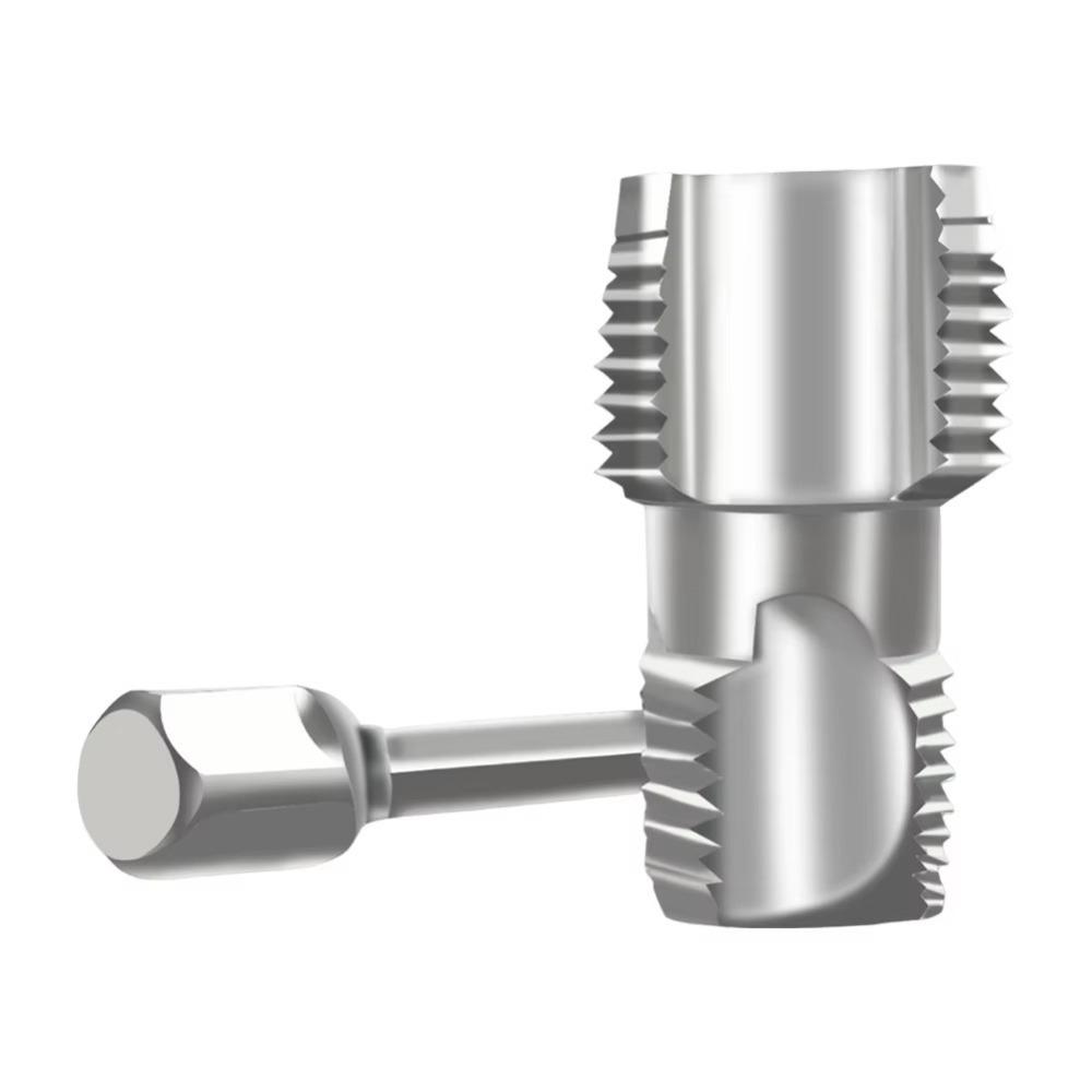 Double Head Water Pipe Inner Hole Opener Universal Manual Water Pipe Thread Openers 4-point 6-point Internal Thread Drill Bits