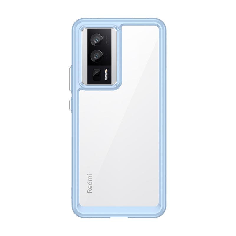 Für Poco F5 Pro Hülle Xiaomi Poco F5 Pro Capas Neue stoßfeste Stoßstange klar transparent mehrfarbig Fundas Poco F5 Cover
