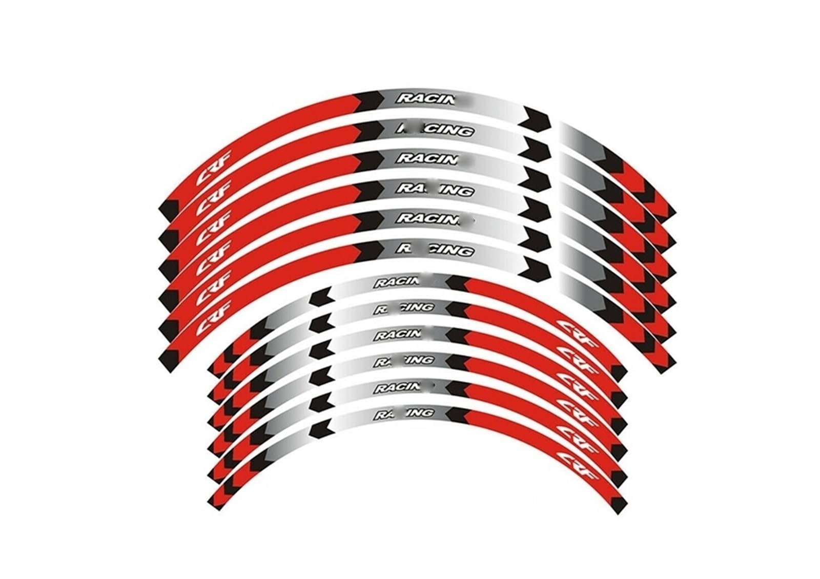

Motorcycle Hub Decal 250L Rally 2013-2022 CRF250X/L RX 12PS Wheel 21 19 18 Rim Stripe Sticker One Size