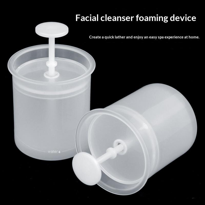 Home Facial Bubble Maker Portable Plastic Foam Maker Cleansing Tool for Deep Skin Cleaning and Care