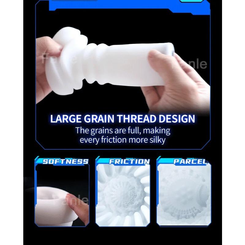 Male Masturbation Cup Automatic Telescopic Heated Sucking Pocket Pussy Blowjob Sex Machines Toy Adult Goods for Men Masturbator