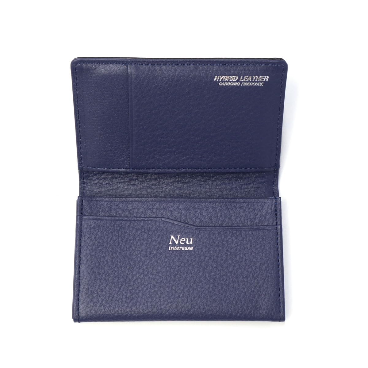 

Neu interesse Schatten Business Card Case 0705 Black x Navy 2.0 (Sasamachi)