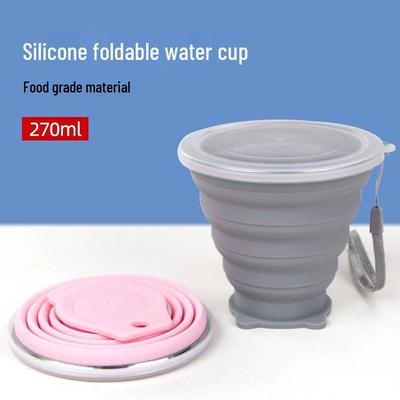 Bear Style Portable Foldable Silicone Water Cup - Mini Travel Cup