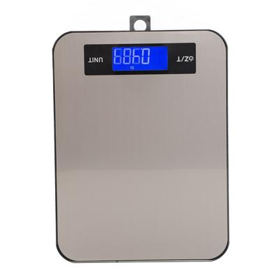 Digitální kávová váha Vysoká přesnost Vodotěsná Kuchyňská potravinová masová váha na pečení pro domácnost 20kg/1g
