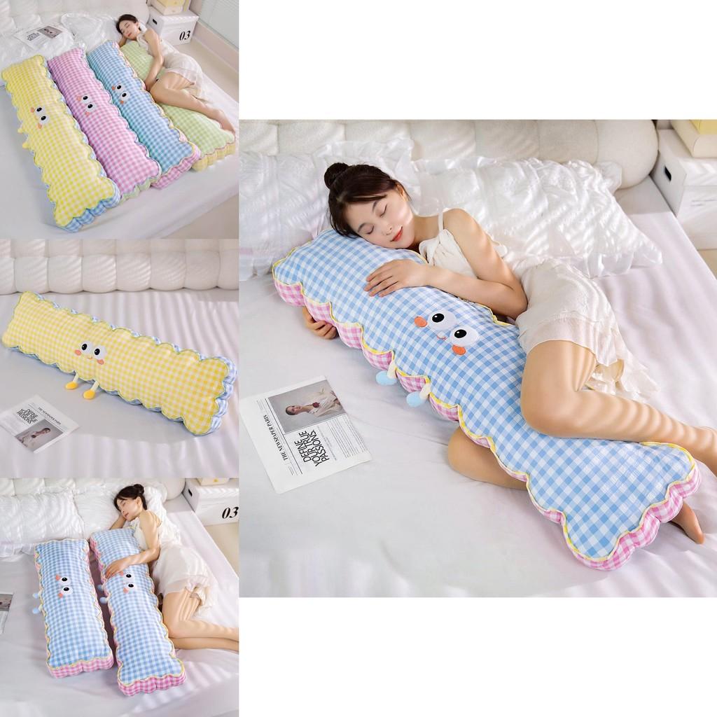 Padrão de Grade Estilo Desenho Animado Corpo de Gravidez Com Zíper Capa Lavável Para Sono Confortável