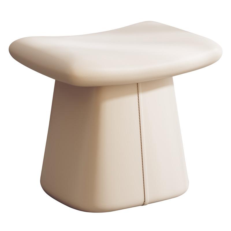 Designer Dressing Stool Makeup Bedroom Chair Nail Art Soft Seat Leather Seating Pier Home Light Luxury Shoeshine Stool