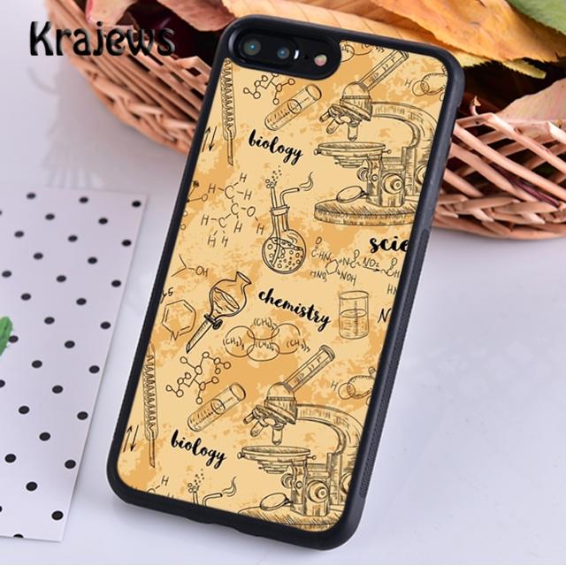 Vintage Seamless Chemistry Laboratory For iPhone 17 Air 16 Phone Case Cover 15 14 plus 12 13 pro max