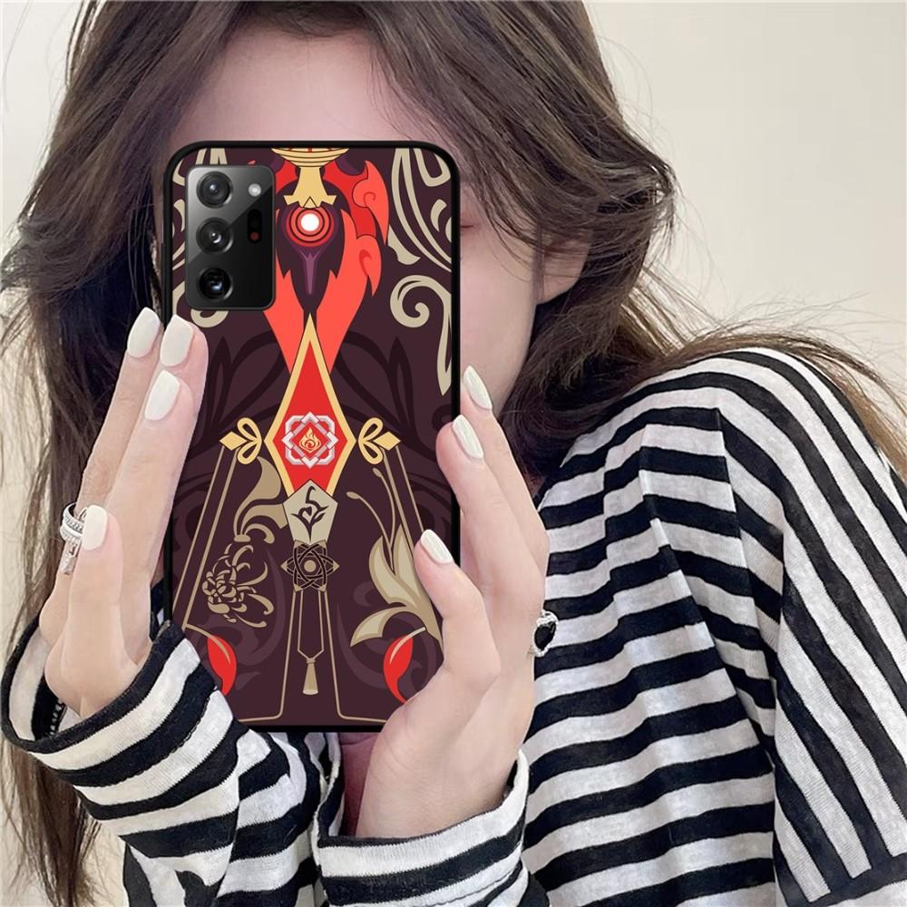 Genshin Impact Hu Tao Phone Case For Samsung Note 8 9 10 20 Pro Plus Lite M 10 11 20 30 21 31 51 A 21 22 42 02 03