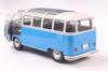 SOLIDO 1/18 Scale Volkswagen T1 Samba Bus 1962 (Blue/White) Finished Product S1813401