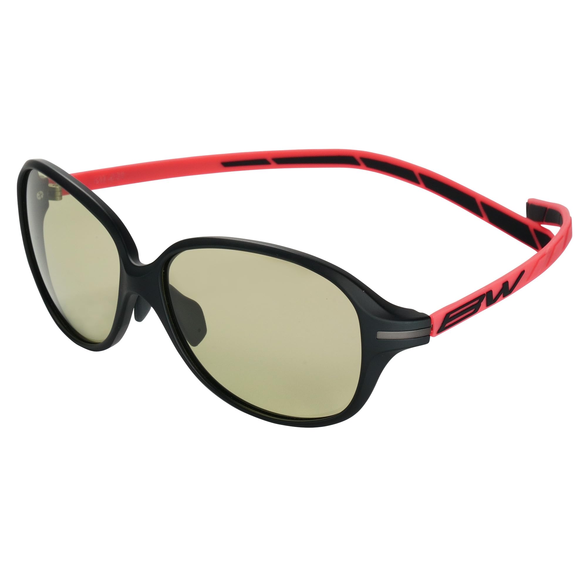

Bunny Walk Golf Sunglasses Matte GREEN FOCUS [BUNNY WALK] BW-029 BW-0291G Black/Red