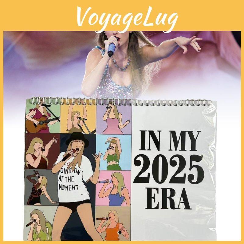 Swift Music Taylor Lyrics 2025 Calendar Desktop Living Room Bedroom Decoration