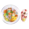 Nail Art Accessories 6 Bottles Maple Leaf Autumn Mixed Color Sequin Nail Art Accessories