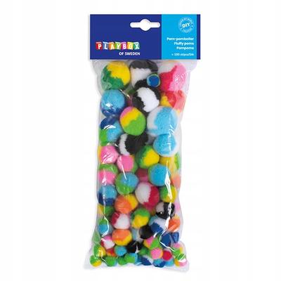 Diy Pompoms Color Toys Decorations Dekorø15-35Mm 100